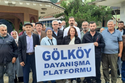 GÖLKÖY'DE FINDIK FİYATINA TEPKİ