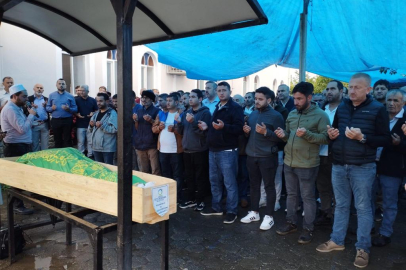 İNŞAATTAN DÜŞEN ADAM SON YOLCULUĞUNA UĞURLANDI