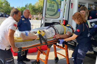 KOMŞU İL SAMSUN'DA İLGİNÇ KAZA