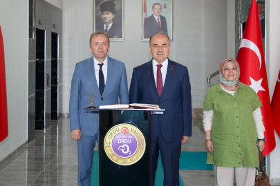 BAKAN YARDIMCISI DURAN, VALİ EROL’U ZİYARET ETTİ