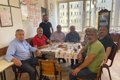 BAŞKAN YALÇUVA ESNAFLARA İÇ İÇE