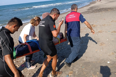ÜNYE’DE 2 KİŞİ BOĞULMA TEHLİKESİ GEÇİRDİ
