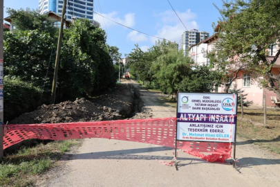 DOLUNAY MAHALLESİNDE ALT YAPI YENİLENİYOR