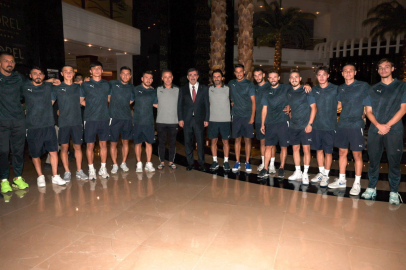 CUMHURBAŞKANI YARDIMCISI, ORDUSPOR'U ZİYARET ETTİ