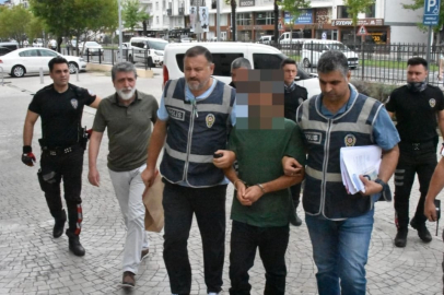 EŞ KATİLİ ADLİYEYE SEVK EDİLDİ