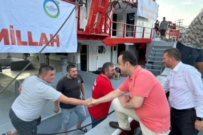 VEKİL ŞANLITÜRK, BALIKÇILARLA BİR ARAYA GELDİ