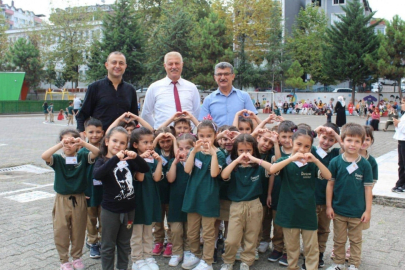 ATİNKAYA, OKULLARI ZİYARET ETTİ