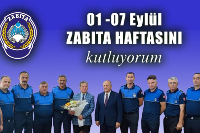 BAŞKAN TAVLI, ZABITA TEŞKİLATINI KUTLADI