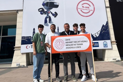 ULUSLARARASI YARIŞMAYA ÜNYE’DEN TEK OKUL