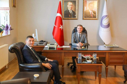 BAŞKAN TEPE'DEN REKTÖRE FAKÜLTE TALEPLİ ZİYARET!