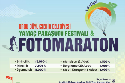 YAMAÇ PARAŞÜTÜ FESTİVALİ YARIN BAŞLIYOR