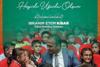 BAŞKAN KİBAR’DAN EĞİTİM YILI MESAJI