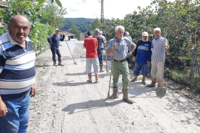 GRUP YOLLARI BETONLA BULUŞTU