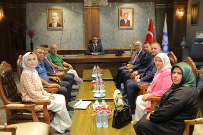 VALİ EROL'DAN FATSA BELEDİYESİNE ZİYARET