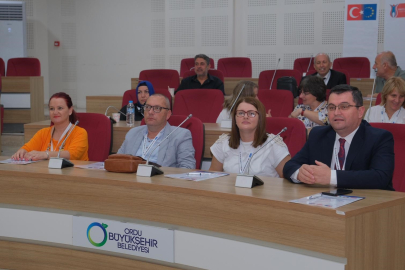 ERASMUS PROJESİNİN ORTAKLARI ORDU’DA