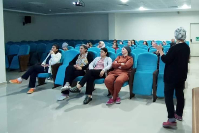 HASTANE PERSONELİNE EĞİTİM VERİLDİ