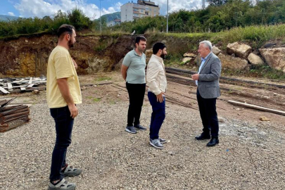 YENİ OTOGARDA ÇALIŞMALAR SÜRÜYOR