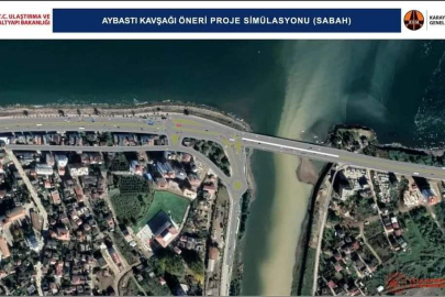 AYBASTI KAVŞAĞINDA ÇALIŞMA BAŞLADI