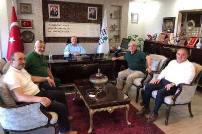 BAŞKAN TAVLI ÜNSİYAD’I AĞIRLADI