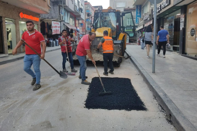 CADDE VE SOKAKLARINDA YOL ONARIMI DEVAM EDİYOR