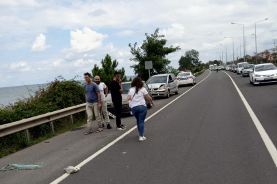 ÜNYE’DE KAZA: 4 YARALI