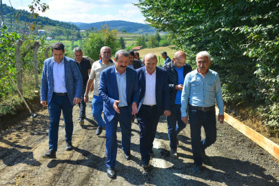 DAMYERİ’NE 6 KİLOMETRELİK BETON YOL