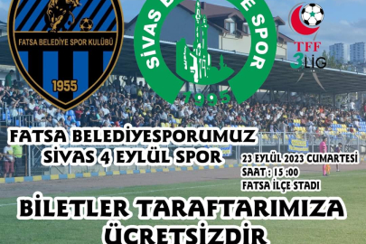 FATSA EVİNDE SİVAS'I AĞIRLIYOR