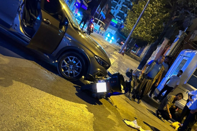 MOTORSİKLET İLE OTOMOBİL ÇARPIŞTI