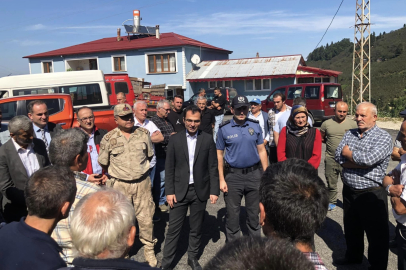 KAYMAKAM TAŞYAPAN VATANDAŞLARLA BULUŞTU