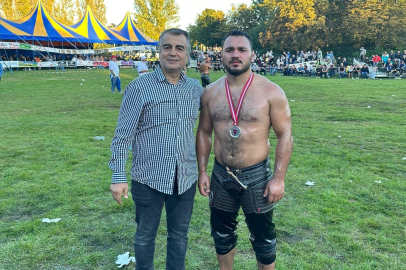 ALMANYA’DA ÇIKTIĞI ER MEYDANINDA 2’İNCİ OLDU