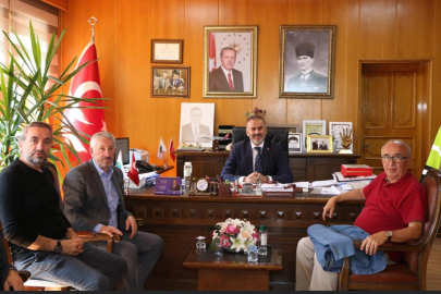 ORDEF’TEN BAŞKAN YALÇUVA’YA ZİYARET