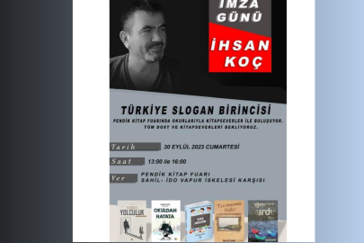 FATSALI ŞAİR İHSAN KOÇ'UN İMZA GÜNÜ