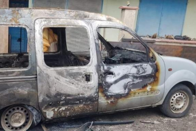 KORGAN’DA ARAÇ KUNDAKLANDI