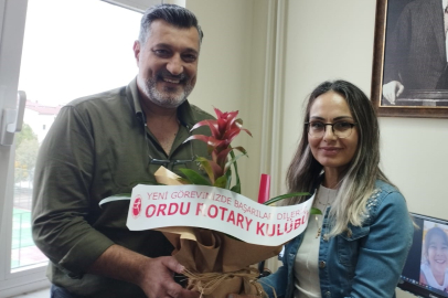 ROTARY’DEN PROFESÖR ŞEKEROĞLU’NA ZİYARET