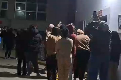 ASANSÖR KAZASINA PROTESTO