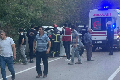 TAKLA ATAN ARAÇTA YARALILAR VAR