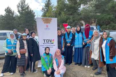 TOKAT’TA MİLLİ AĞAÇLANDIRMA GÜNÜ DOLAYISIYLA FİDAN DİKİMİ YAPILDI