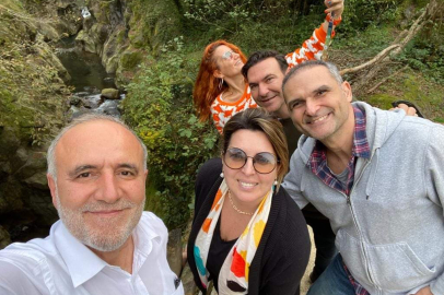 ÜNLÜ SPİKERLER 1000 KM GELİP KANYONU GEZDİLER