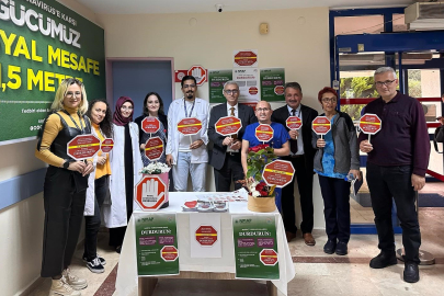 ORDU DEVLET HASTANESİNDE BASINÇ BİLGİLENDİRME ETKİNLİĞİ