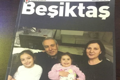 ESKİ BAŞKAN TORUNLARIYLA BEŞİKTAŞ KAPAĞINDA