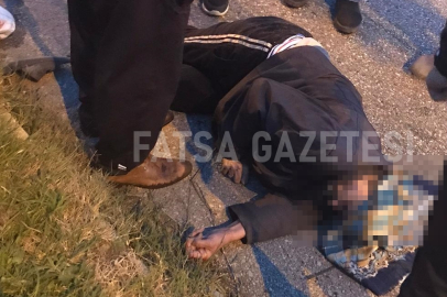 YAŞLI KADIN KAZADA AĞIR YARALANDI