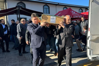 ŞEHİDİMİZİN BABASI SON YOLCULUĞUNA UĞURLANDI