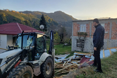 BAŞKAN TEPE, İNCELEMELER YAPIYOR