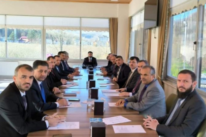 KASIM AYI İLÇE MÜFTÜLERİ TOPLANTISI GERÇEKLEŞTİRİLDİ