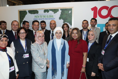 EMİNE ERDOĞAN, İKLİM KRİZİNE DİKKAT ÇEKTİ