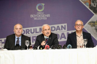 BAŞKAN GÜLER, ORDU BASINI İLE BİR ARAYA GELDİ