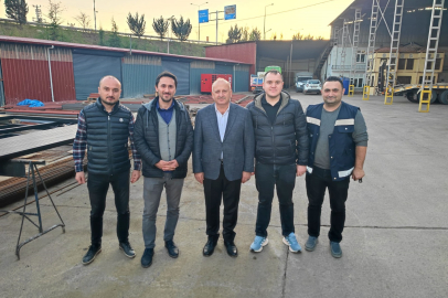 BAŞKAN TAVLI DESTEK HİZMETLERİ MÜDÜRLÜĞÜNÜ ZİYARET ETTİ