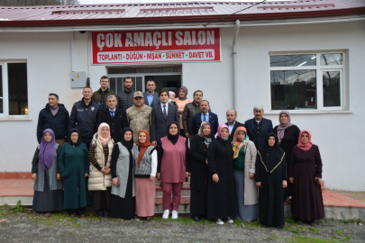 KAYMAKAM KARAKUŞ ÜRETİM KURSUNDA