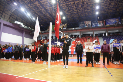 OKULSPORLARI VOLEYBOL HEYECANI BAŞLADI