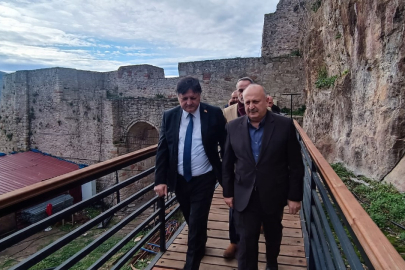 ÜNYE KALESİ YENİ YILLA BİRLİKTE AÇILACAK
